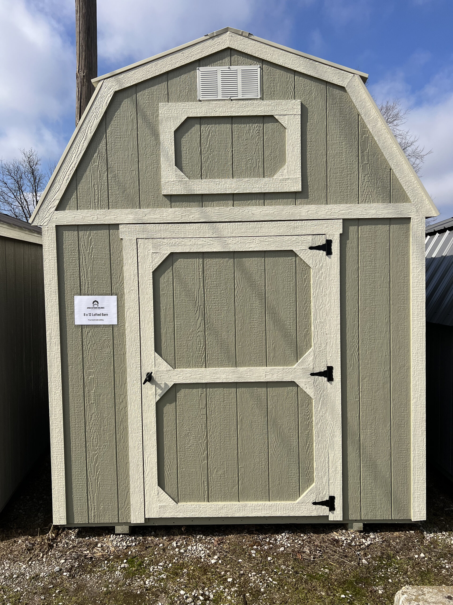 Lofted Barn 8×12 – Homestead Barns