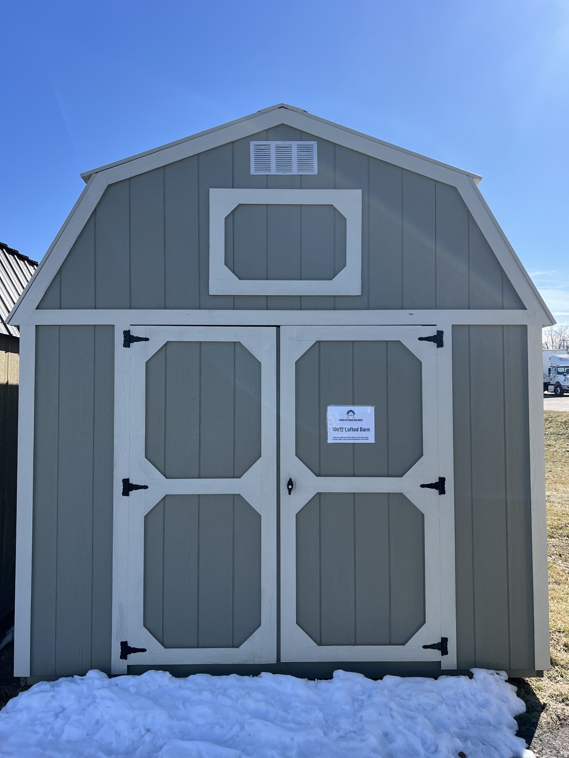 Lofted Barn 10×12 – Homestead Barns