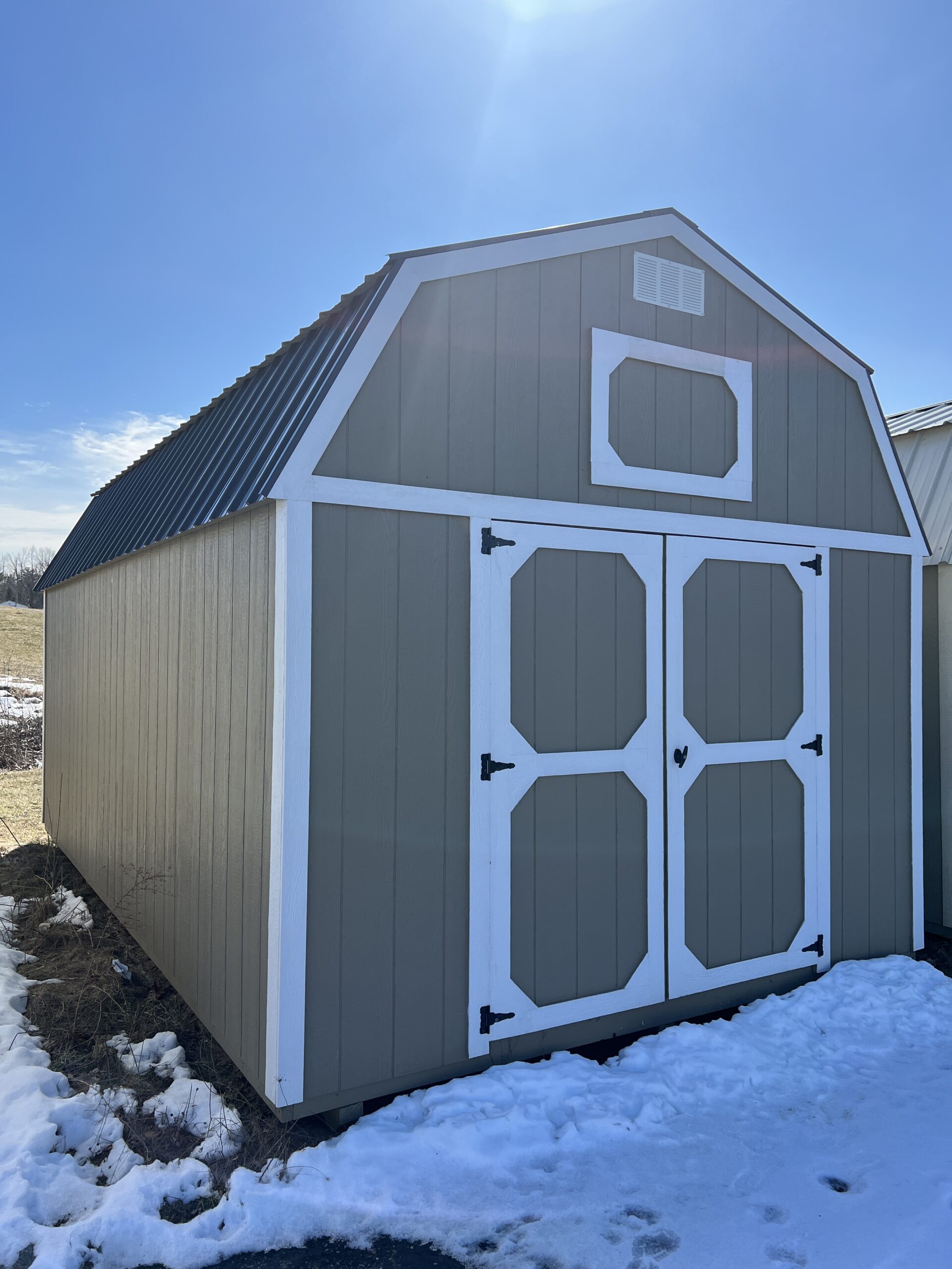 Lofted Barn 12×20 – Homestead Barns