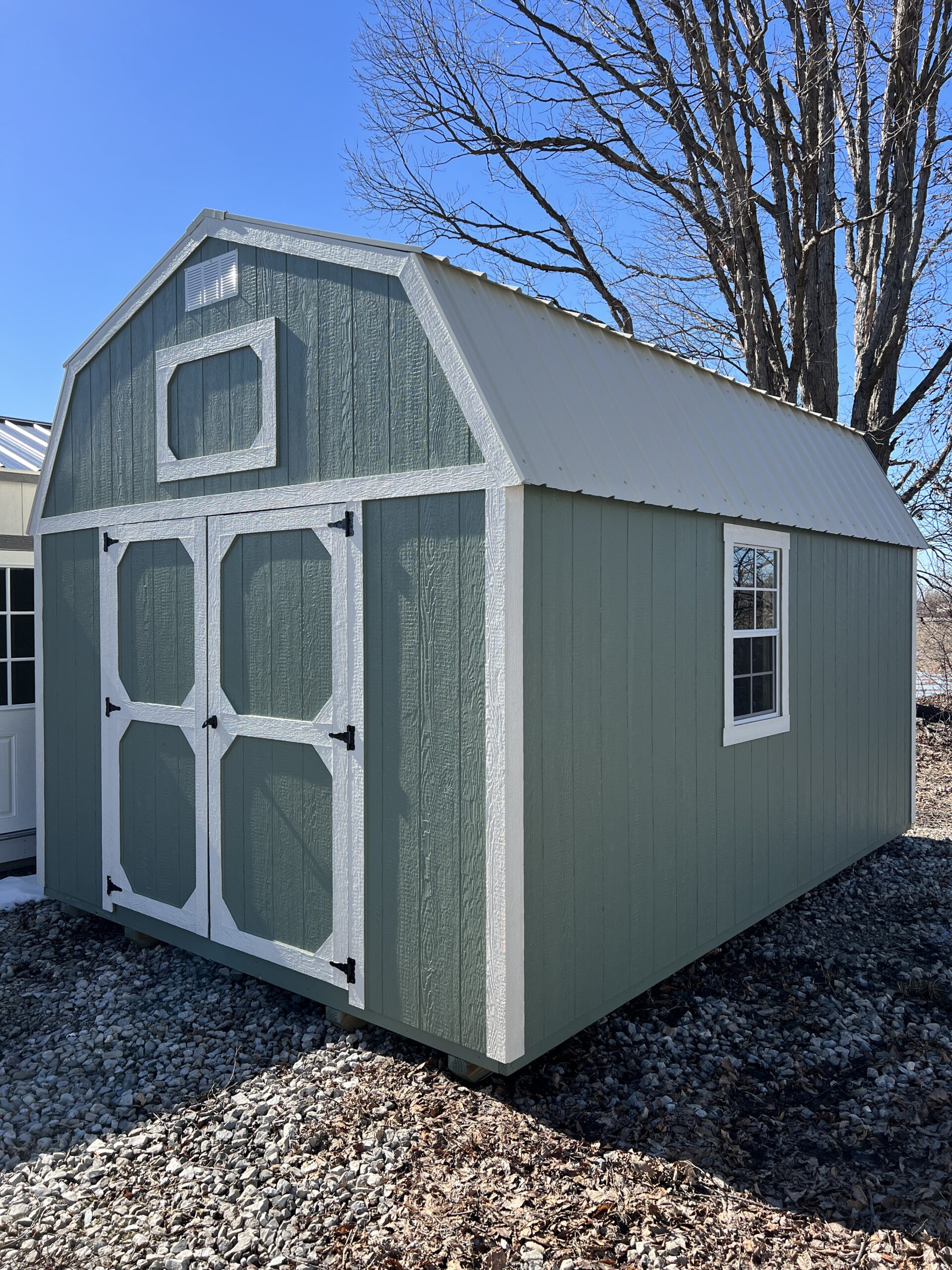 Lofted Barn 12×16 – Homestead Barns