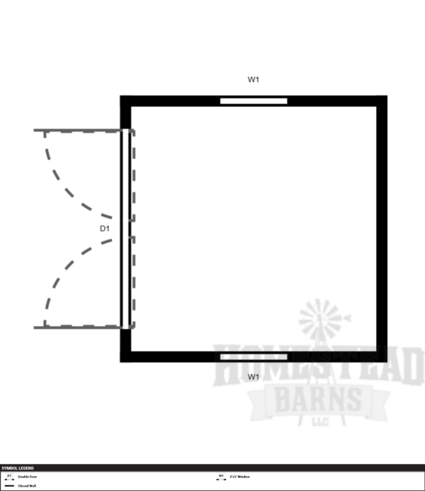 Garden Shed 8x8 - Image 2