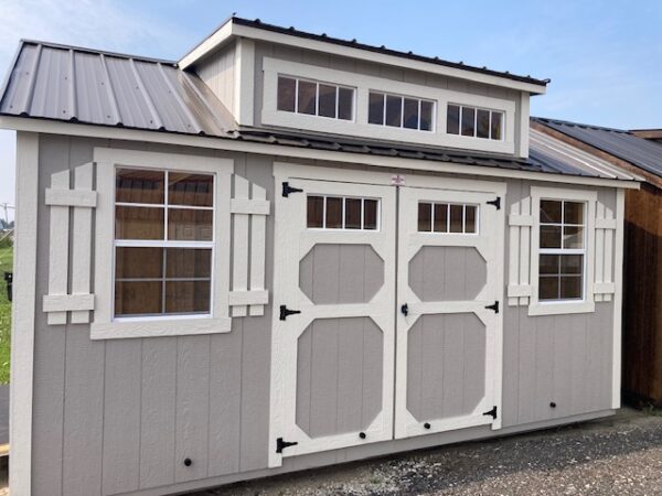 Deluxe Garden Shed with Dormer