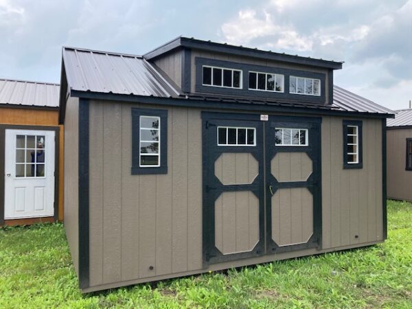 12X16 Deluxe Garden Shed with Dormer