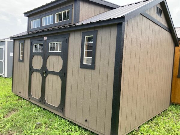 12X16 Deluxe Garden Shed with Dormer - Image 2