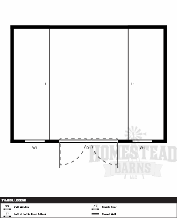 Lofted Garden Shed 12x16 - Image 2
