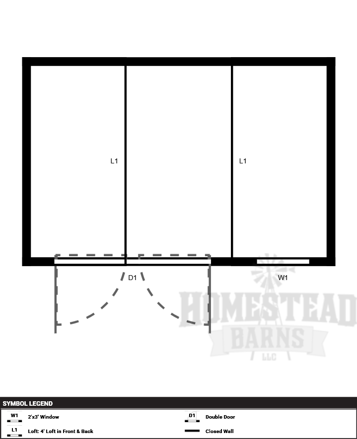 Lofted Garden Shed 8x12 - Image 2