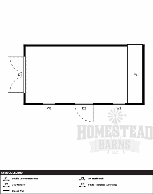 Klassic Garden Shed 10x20 - Image 2