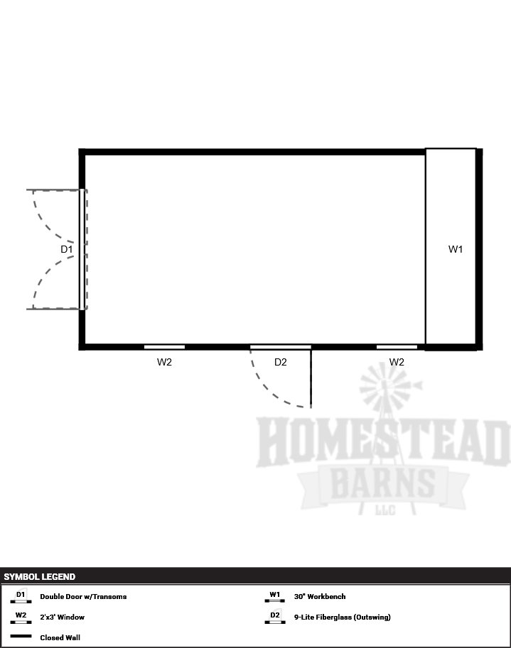 Klassic Garden Shed 10x20 - Image 2
