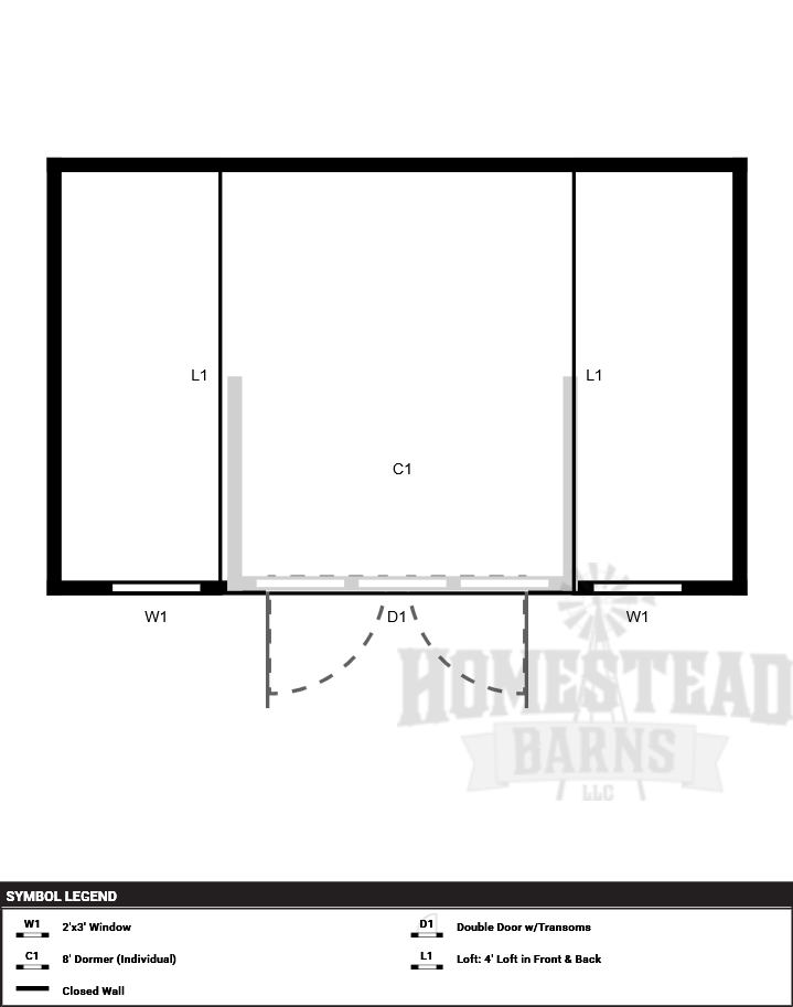 Deluxe Garden Shed with Dormer 10x16 - Image 2