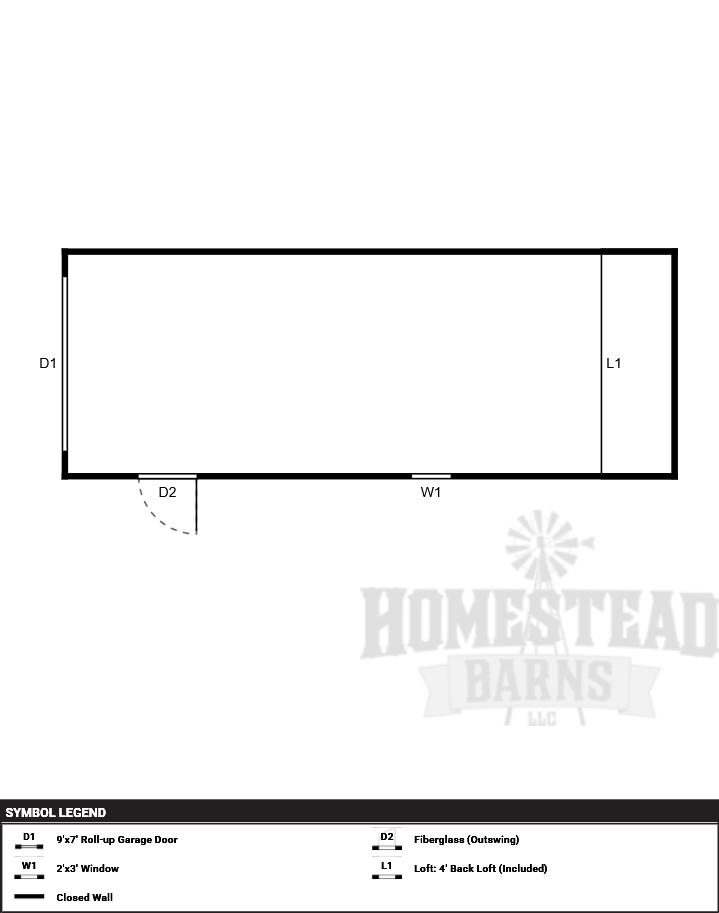 Garage 12x32 - Image 2