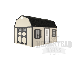 Lofted Garden Shed 12x16