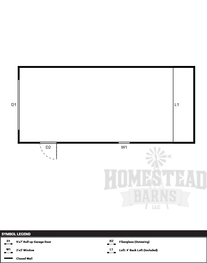 Garage 14x32 - Image 2