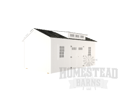 Deluxe Garden Shed with Dormer 12x20