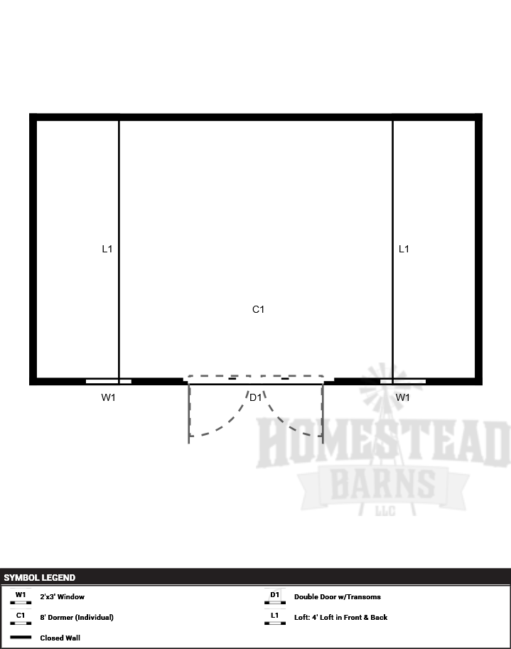 Deluxe Garden Shed with Dormer 12x20 - Image 2