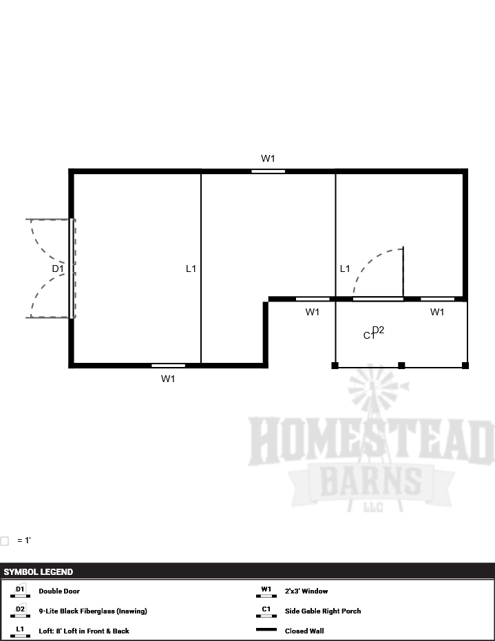 Lofted Casita 12x24 - Image 2