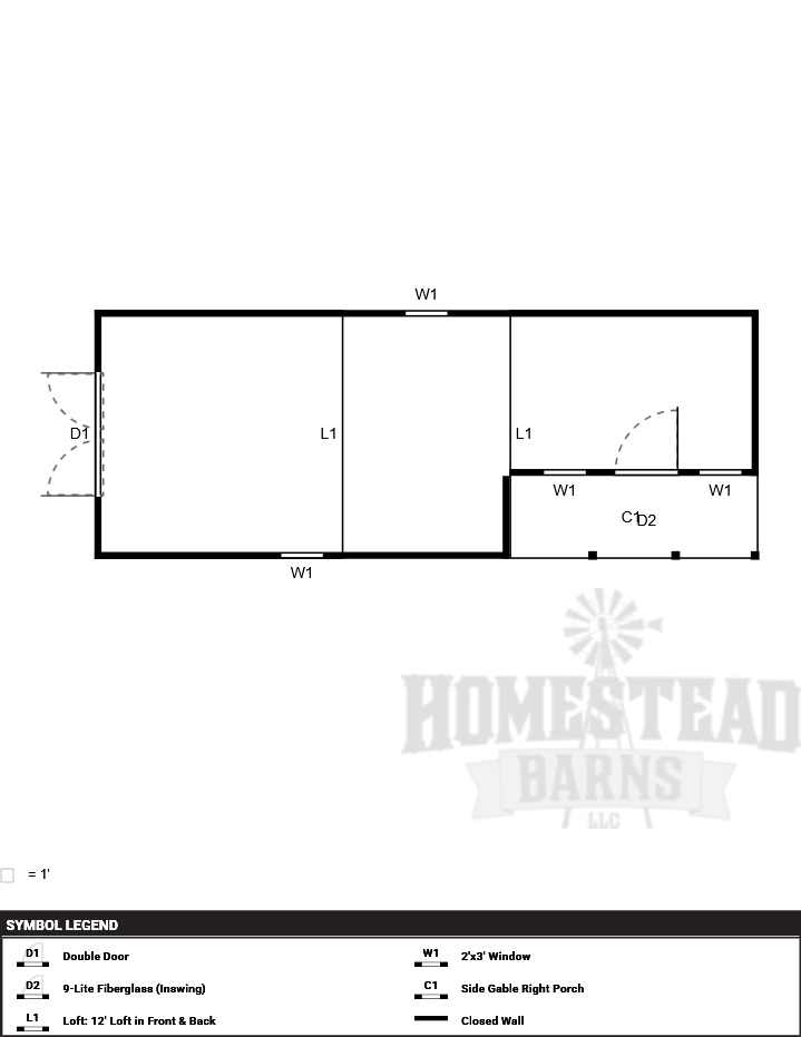 Lofted Casita 12x32 - Image 2