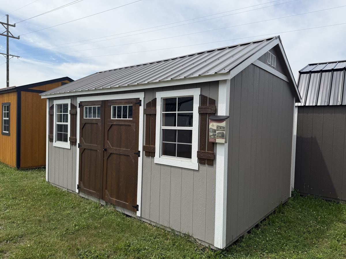 Deluxe Garden Shed 10x16
