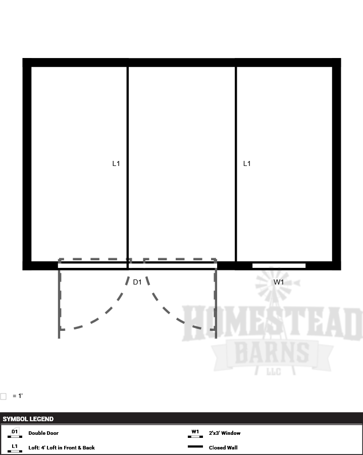 Lofted Garden Shed 8x12 - Image 2