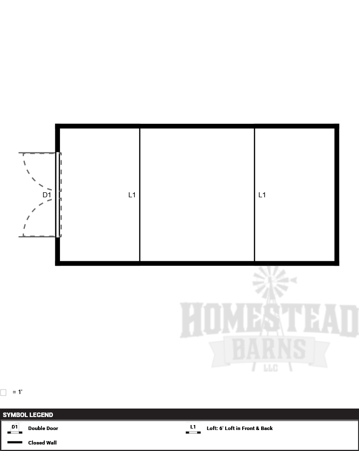 Lofted Barn 10x20 - Image 4