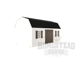 Lofted Garden Shed 12x20